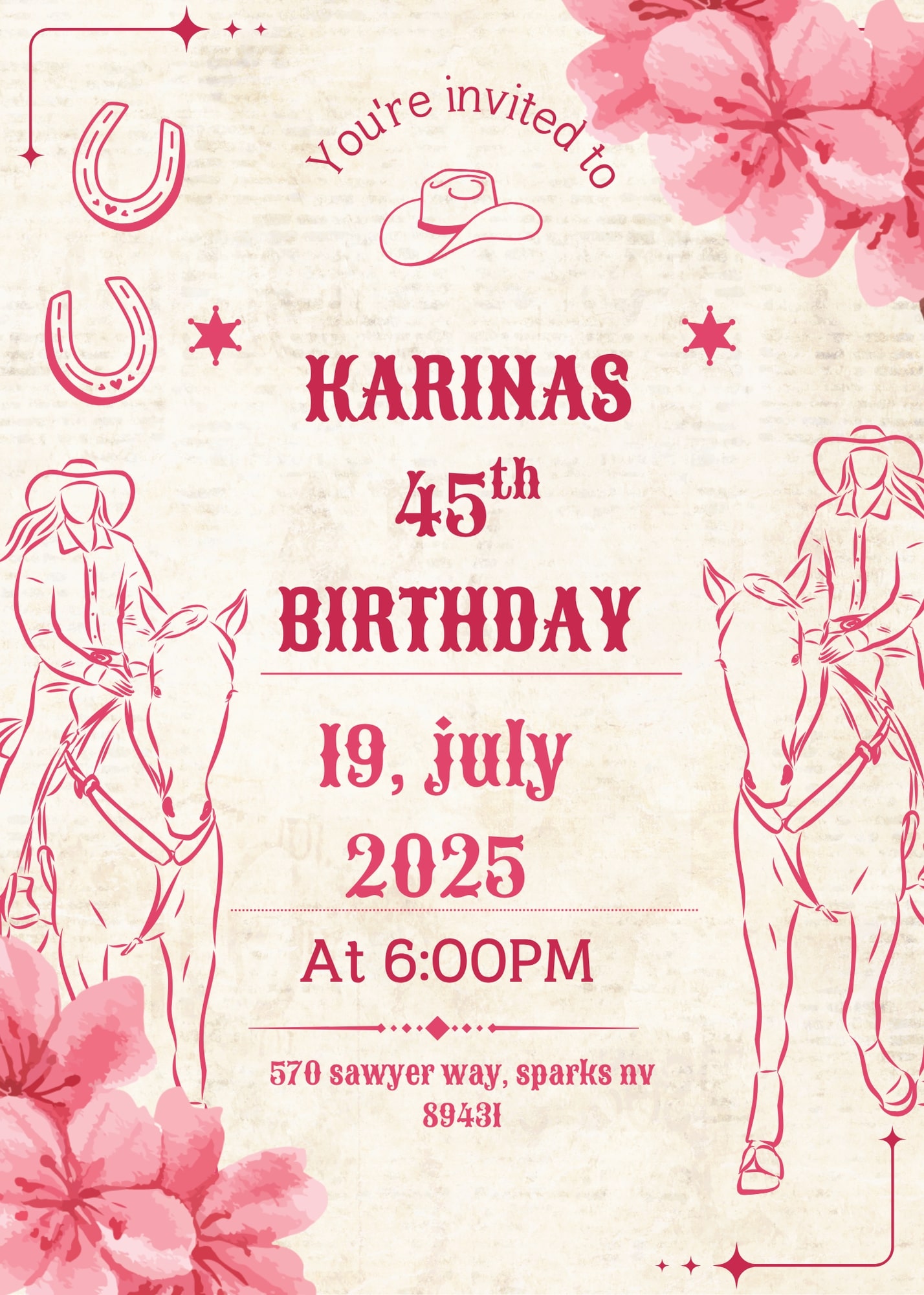 Karina's 45th Birthday